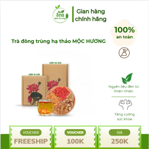 Trà đông trùng hạ thảo MỘC HƯƠNG