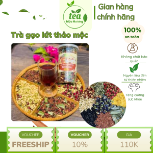 Trà gạo lứt thảo mộc