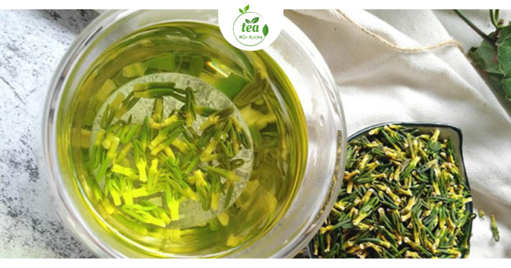 Trà thảo mộc tâm sen giúp dễ ngủ