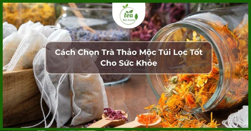 Trà thảo mộc túi lọc tốt cho sứa khỏe