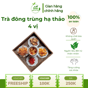 Trà đông trùng hạ thảo tứ vị