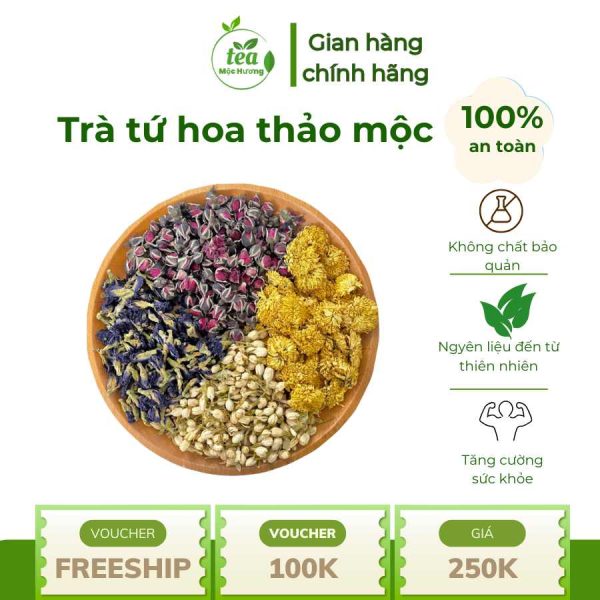 Trà Tứ Hoa - Trà Mộc Hương